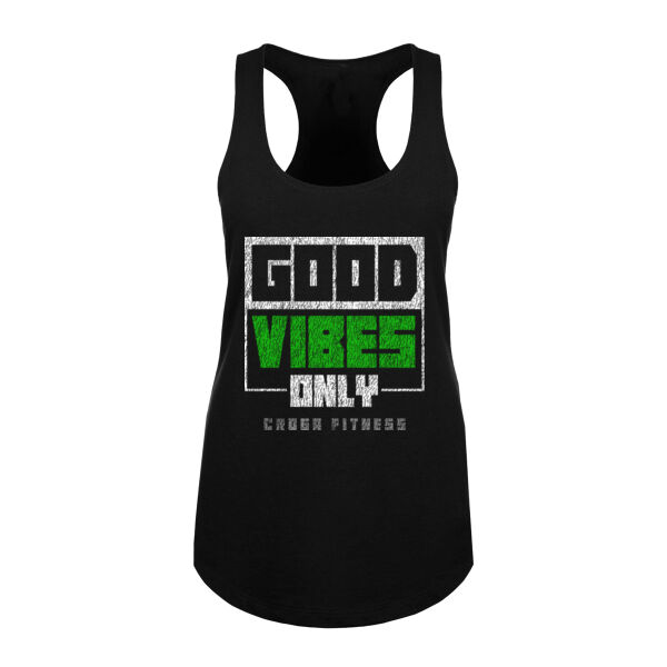 GOOD VIBES ONLY - WOMEN'S FITTED TANK TOP Thumbnail